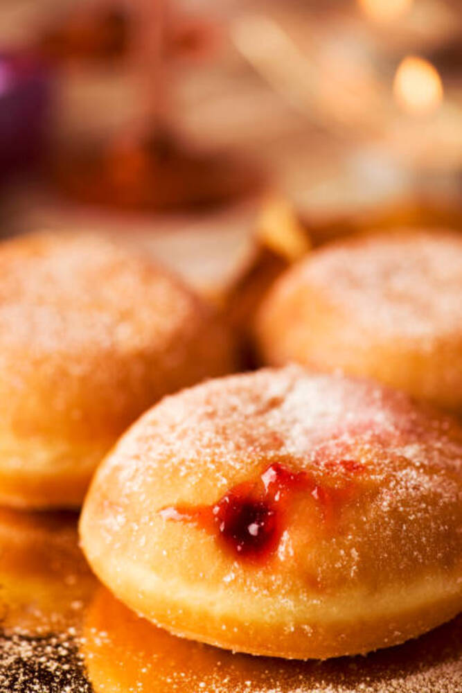 Sourdough Cream Filled Doughnuts Recipe