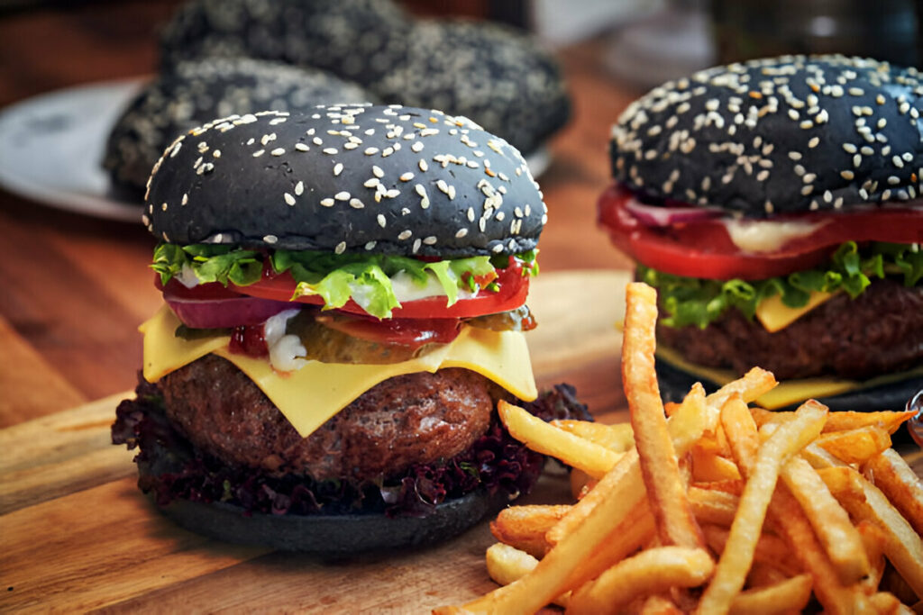 Black Burger Buns Recipe