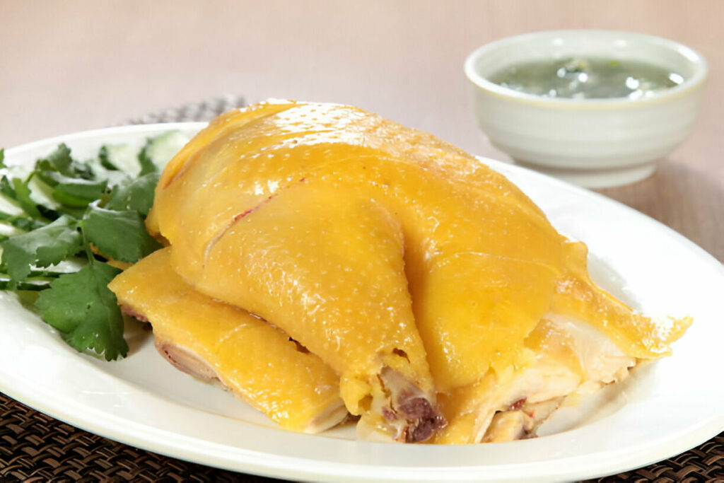 Cantonese Poached Chicken Recipe