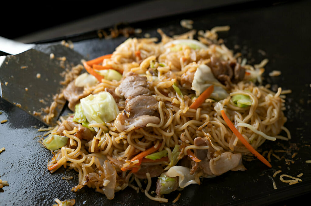 Chicken Yakisoba Recipe