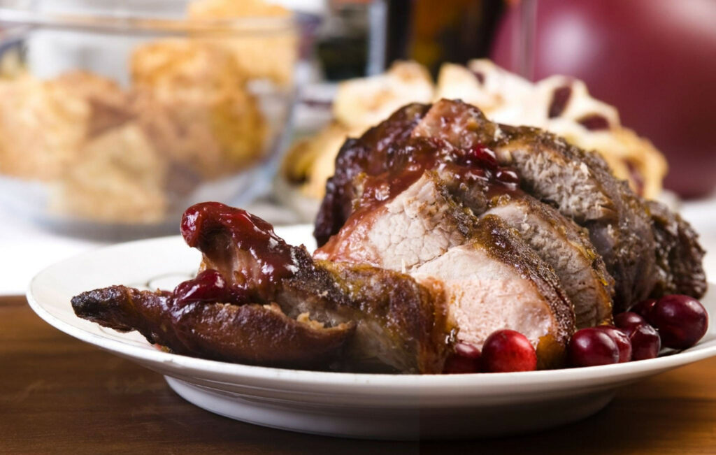 Cranberry Balsamic Roast Beef Recipe