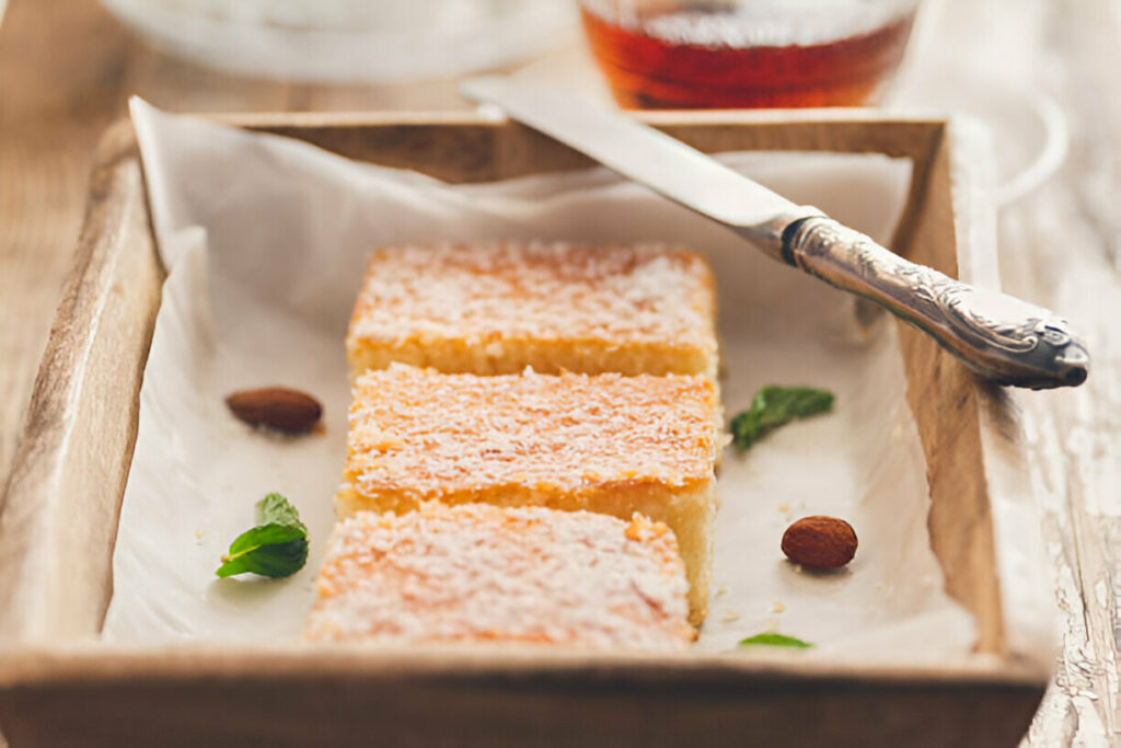 Semolina and Coconut Cake Recipe
