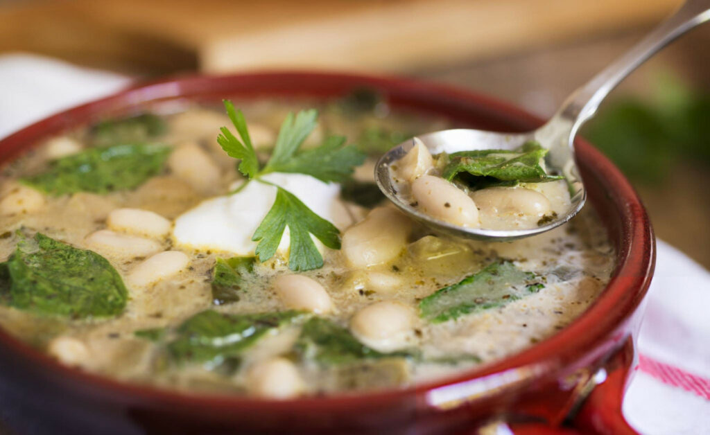 Spinach and White Bean Soup Recipe