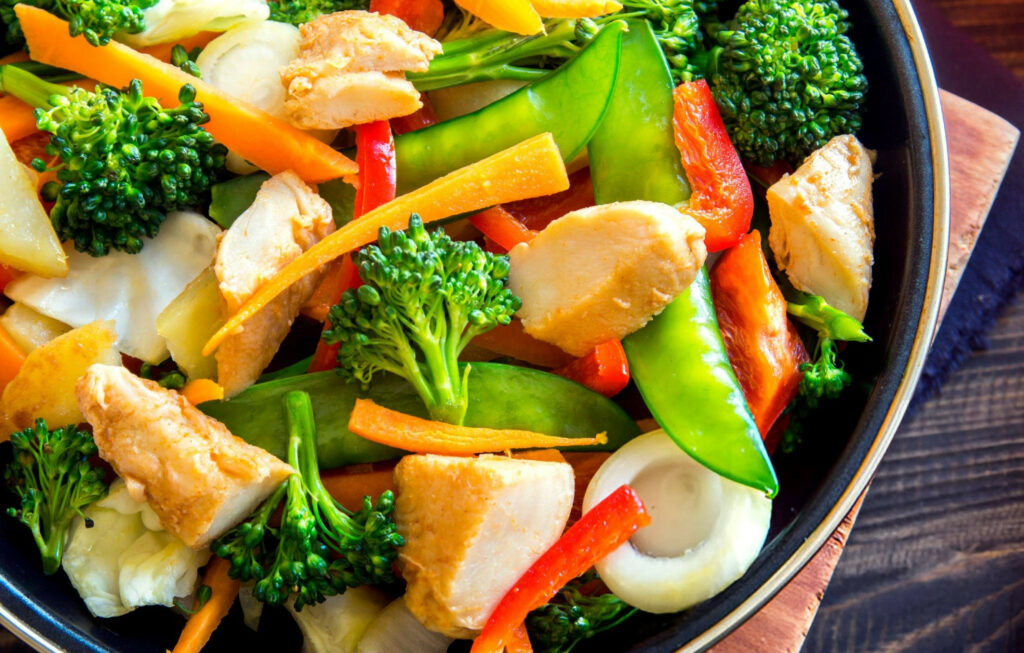 Stir-Fry Vegetable and Chicken Recipe