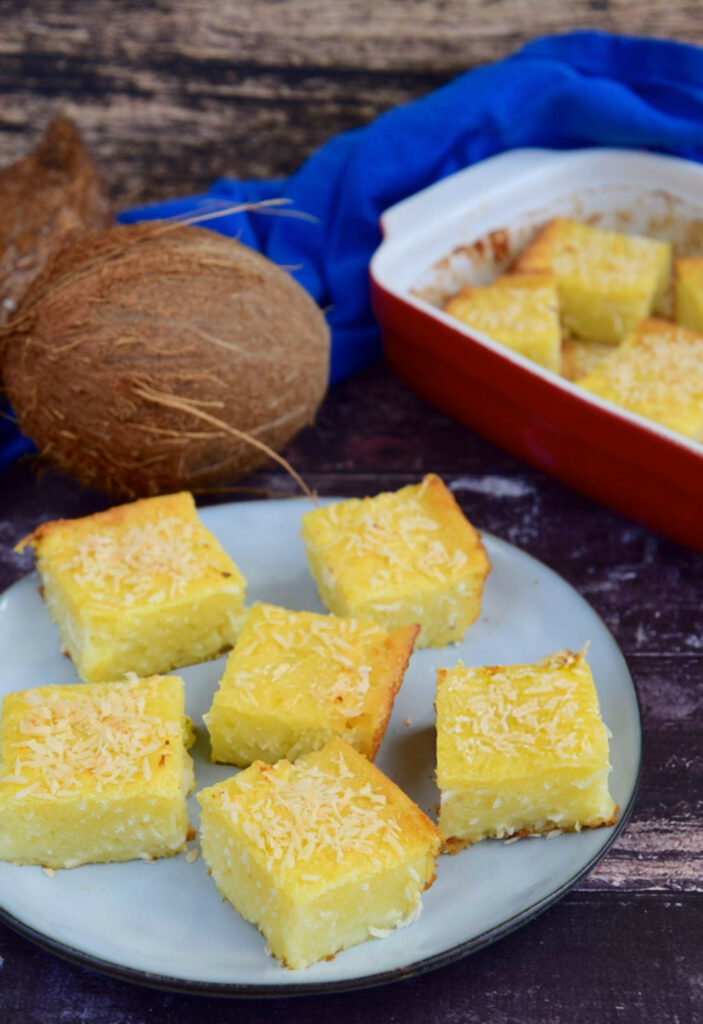 Cassava Coconut Cake Recipe