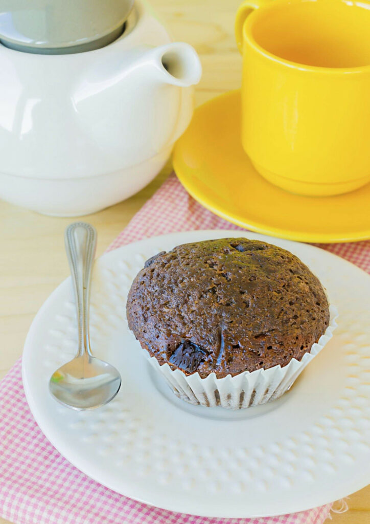 Chocolate Zucchini Bran Muffins Recipe