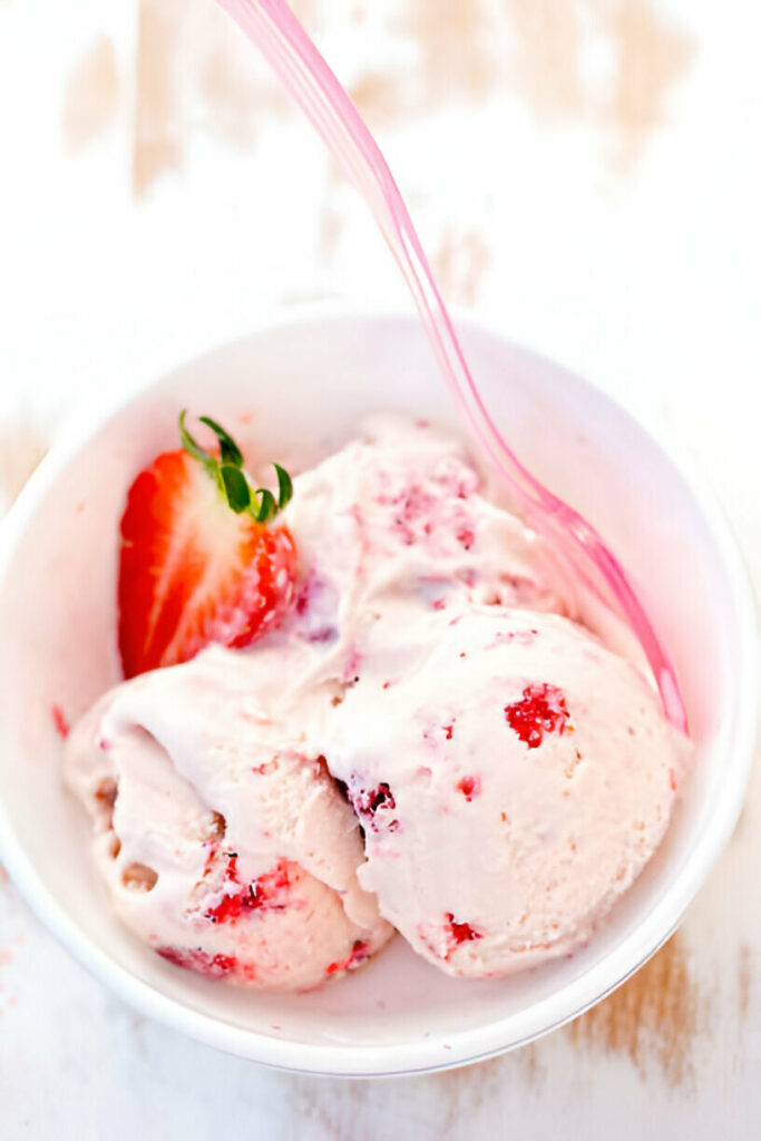 Strawberry Ice Cream Recipe