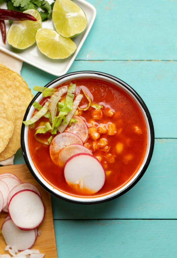 Red Chicken Pozole Recipe