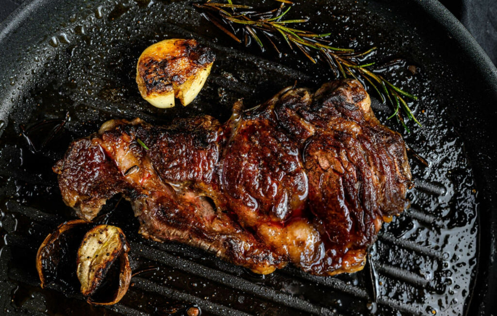 Cast Iron Ribeye Steaks Recipe