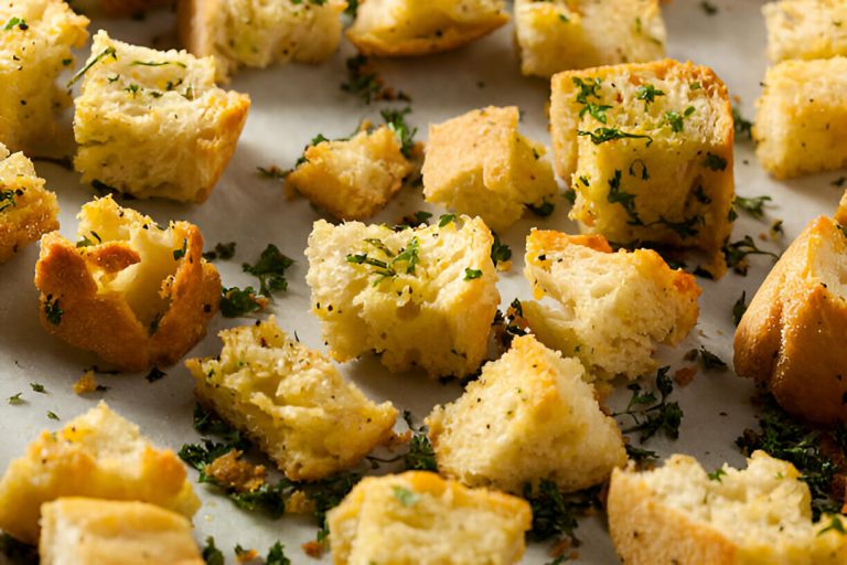 Garlic Parsley Croutons Recipe