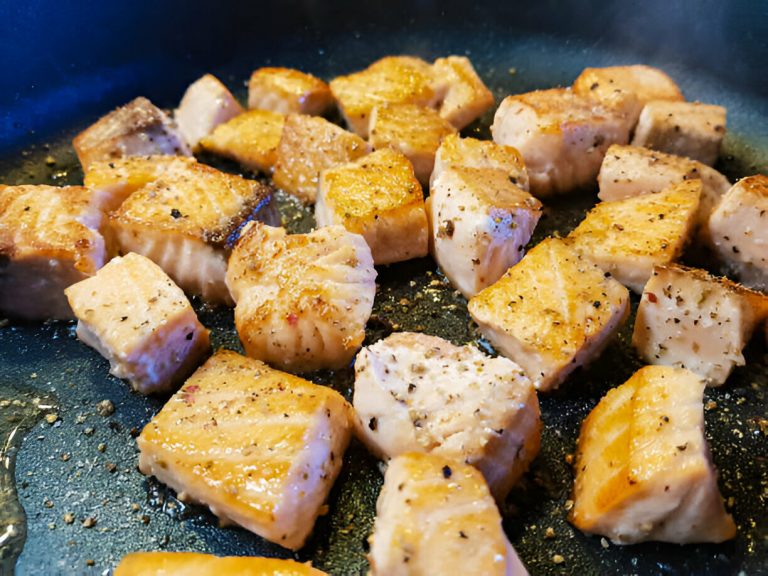 Air Fryer Salmon Bites Recipe