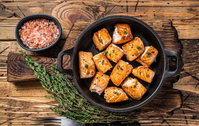 Crispy Bang Bang Salmon Bites Recipe