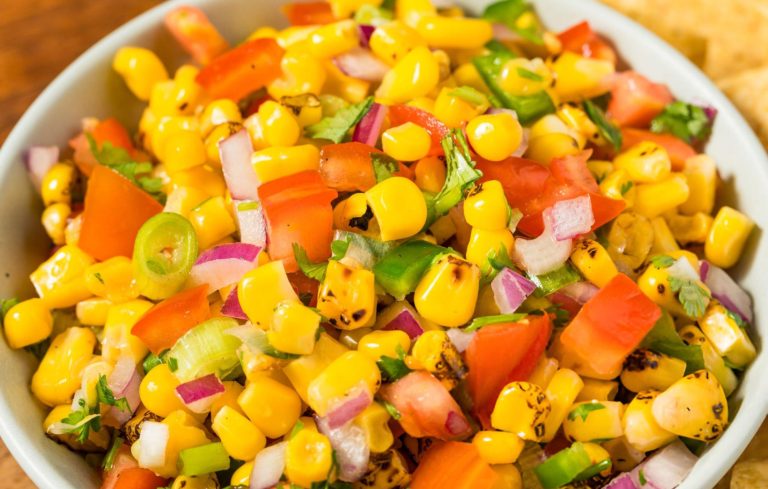 Pan-Grilled Corn Salsa Recipe