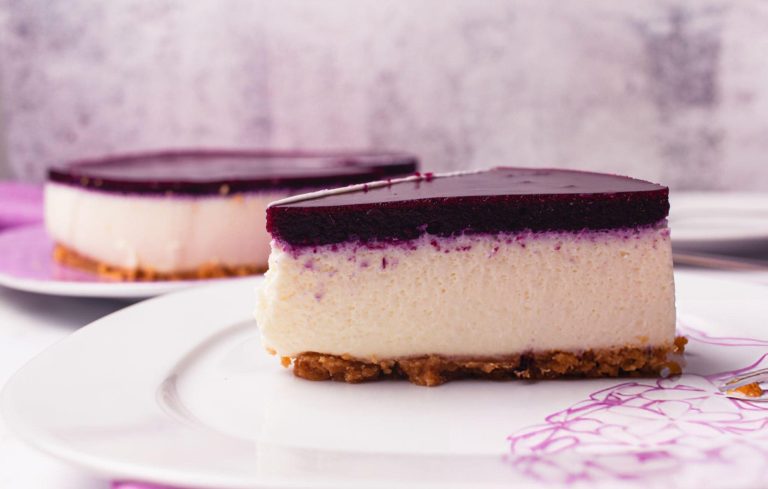 Cheesecake with Blueberry Topping Recipe