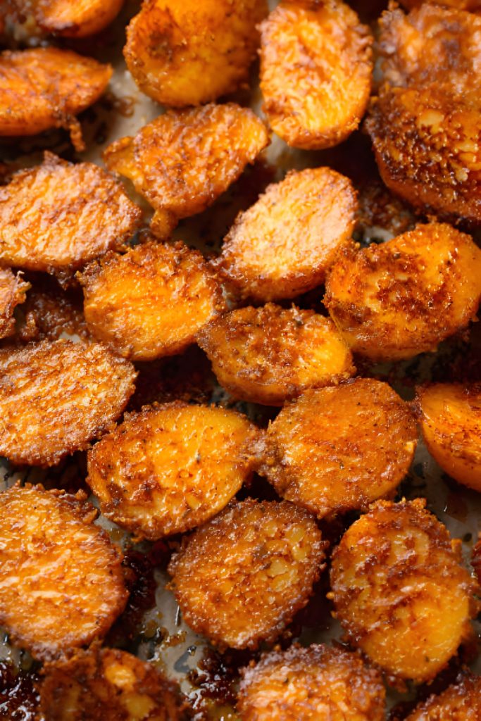 Crispy Roasted Parmesan Potatoes Recipe