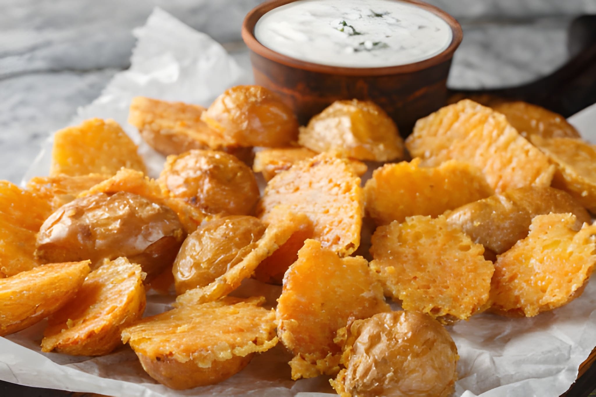 Parmesan Crusted Potatoes Recipe