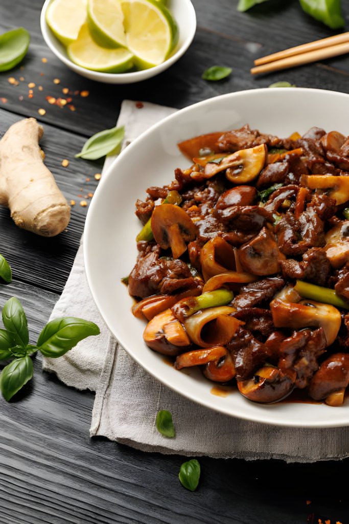 Beef Mushroom Stir Fry Recipe