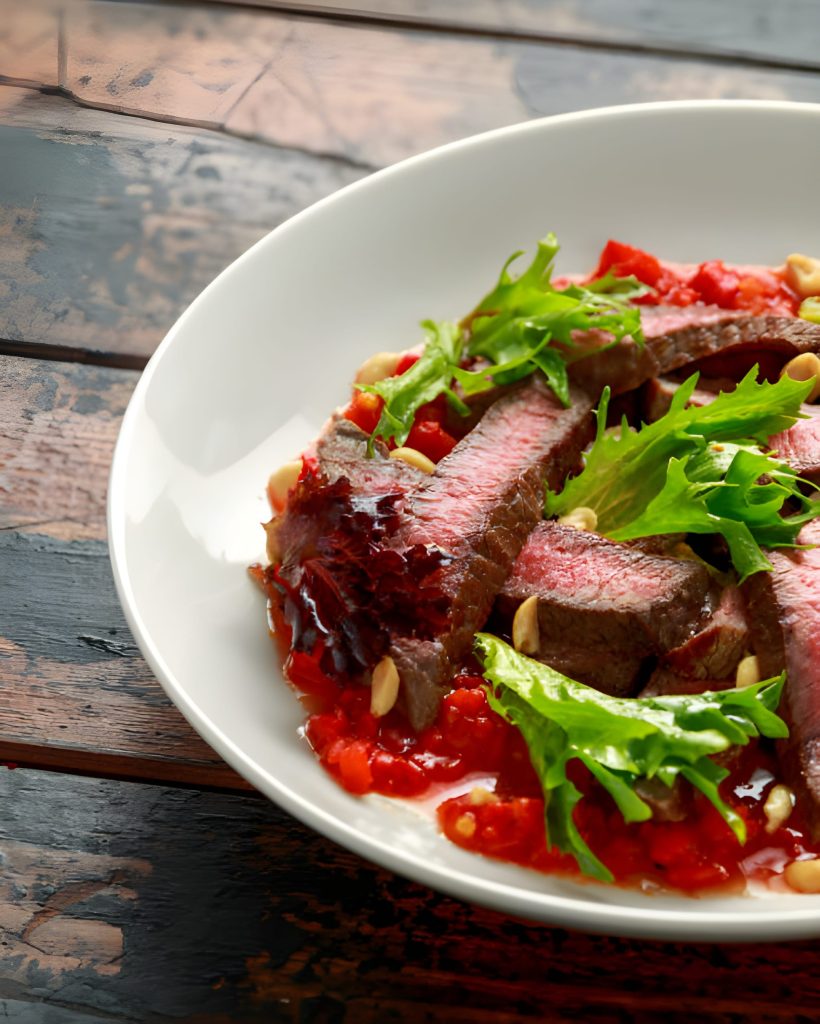 Steaks with Romesco Sauce Recipe