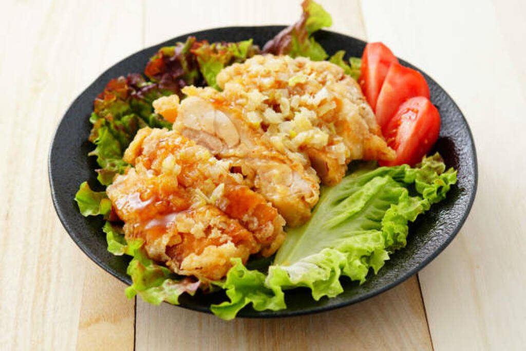 Crispy Chicken Breast Salad Recipe