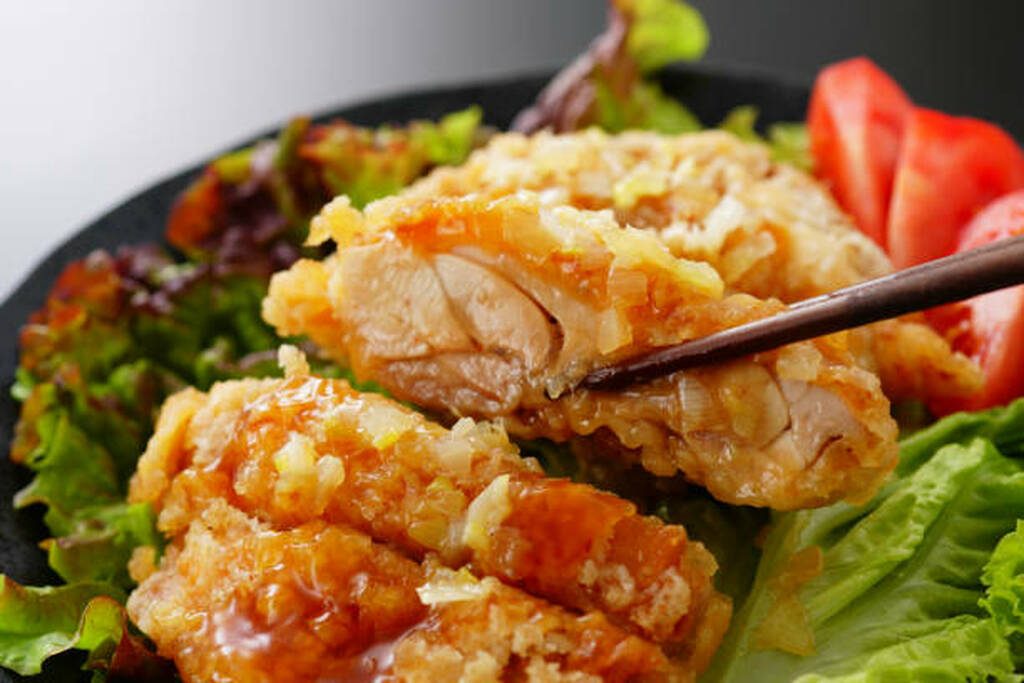 Crispy Chicken Breast Salad Recipe