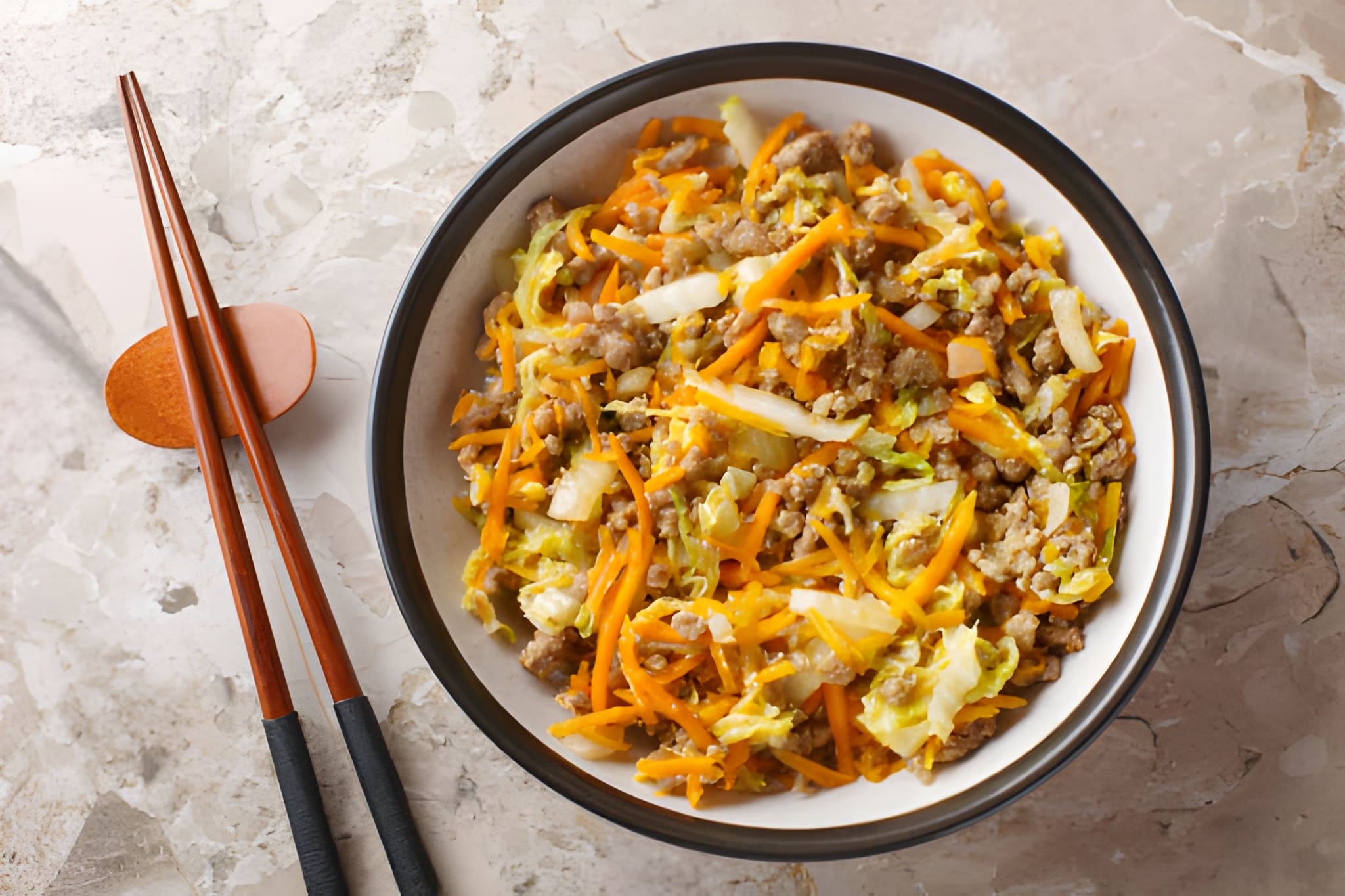 Egg Roll Bowls Recipe